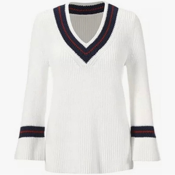 CAbi Sweaters - ✨Cabi‎ Pullover Cable Knit Sweater in Cream. Size small. ✨